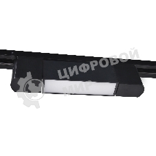 Трековый однофазный светодиодный светильник Ambrella light GL6660 BK черный LED 6W 4200K