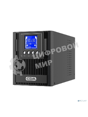 ИБП CBR ESSENCE ESN-1000C Online 1000 VA / 1000 W, Tower, 4 x C13, LCD, HID-USB, RS232, EPO, SNMP slot (ESN-1KT-4I-LCHERSC)
