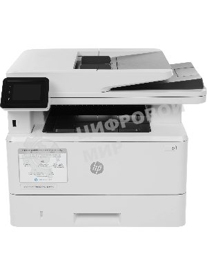 МФУ лазерное HP LaserJet Pro 4103fdn (2Z628A), A4, ч/б, печ. до 40 стр/мин., скан. до 29 стр/мин. (ч/б) 20 стр/мин. (цвет), 1200 x 1200 dpi, USB, RJ-45, Air Print, Mopria