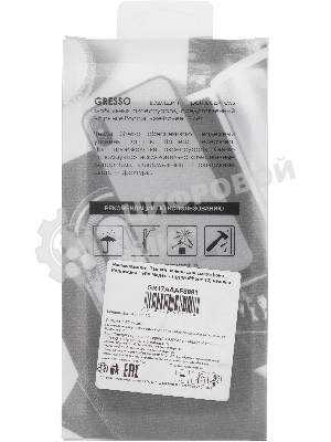 Чехол (клип-кейс) Gresso Meridian, для iPhone 13, черный gr17aaae8891