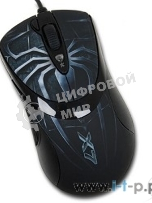 Мышь проводная A4Tech XL-747H синий, 3600 dpi, USB, кнопки - 7