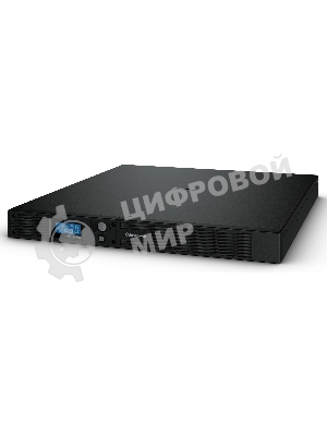 Источник бесперебойного питания CyberPower PR1000ELCDRT1U/1000 ВА/800 Вт/USB/RS-232/EPO/SNMPslot/6 x IEC 320 C13 (компьютерная)