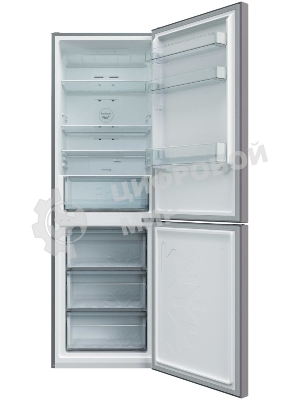 Холодильник Candy CCRN 6180S серебро двухкамерный 227/106л морозилка снизу, No Frost