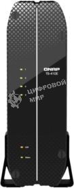 Сетевое хранилище SMB QNAP TS-410E-8G NAS fanless 4 2.5 SSD trays. Intel Celeron J6412 4-core 2.0-2.6 GHz, 8 Gb RAM (max), 2x2.5 GbE, 4xUSB 3.2 Gen 2 (10Gbps),1xHDMI