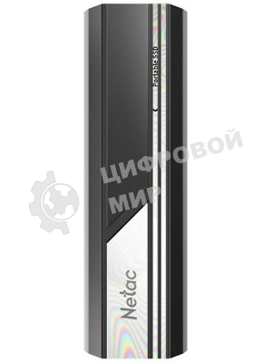 Внешний SSD Netac ZX10, 1TB, USB 3.2 Gen 2 Type-C, R/W 1050/1050, черный