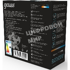 Ночник Gauss NN7034 поросенок розовый