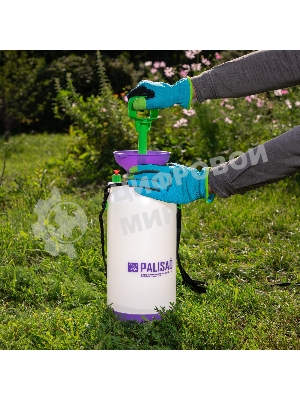 Опрыскиватель Palisad 7 л, ручной, усиленный, с горловиной, насосом, шлангом, разбрызгивателем
