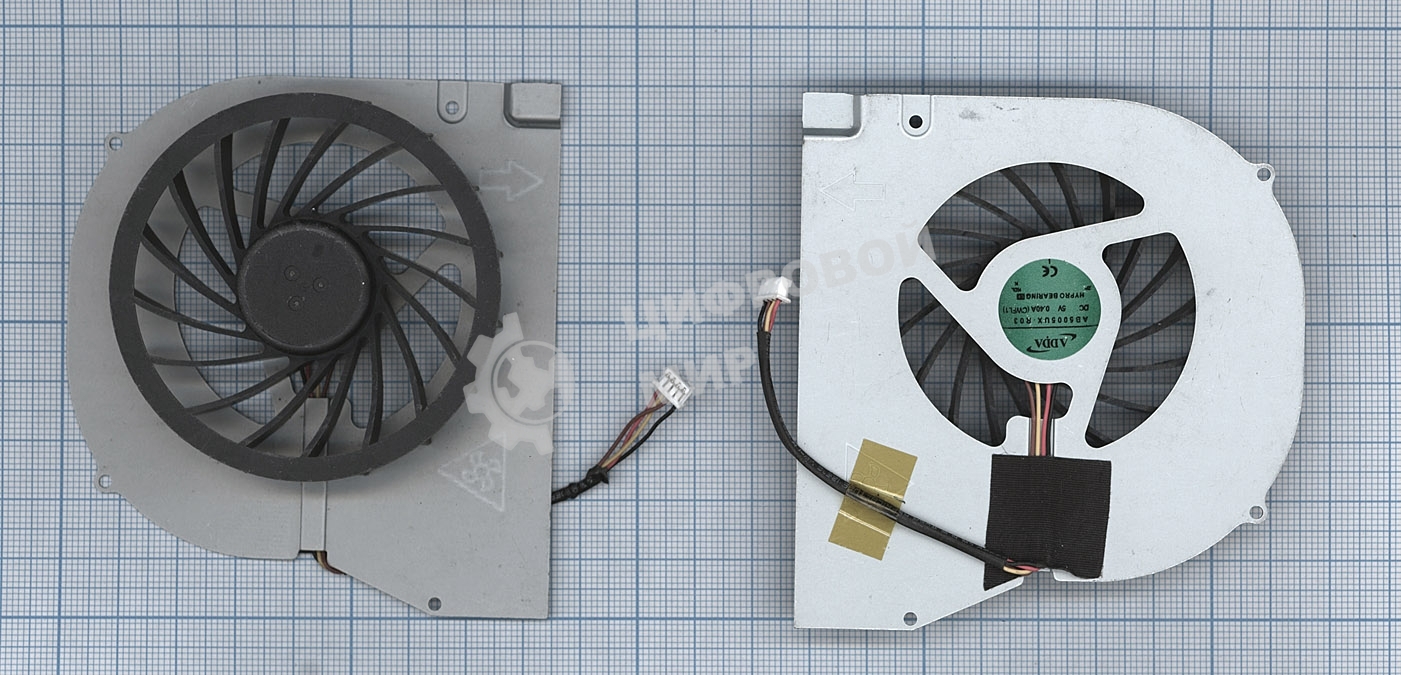 Вентилятор (кулер) для ноутбука Toshiba Qosmio X770 X775