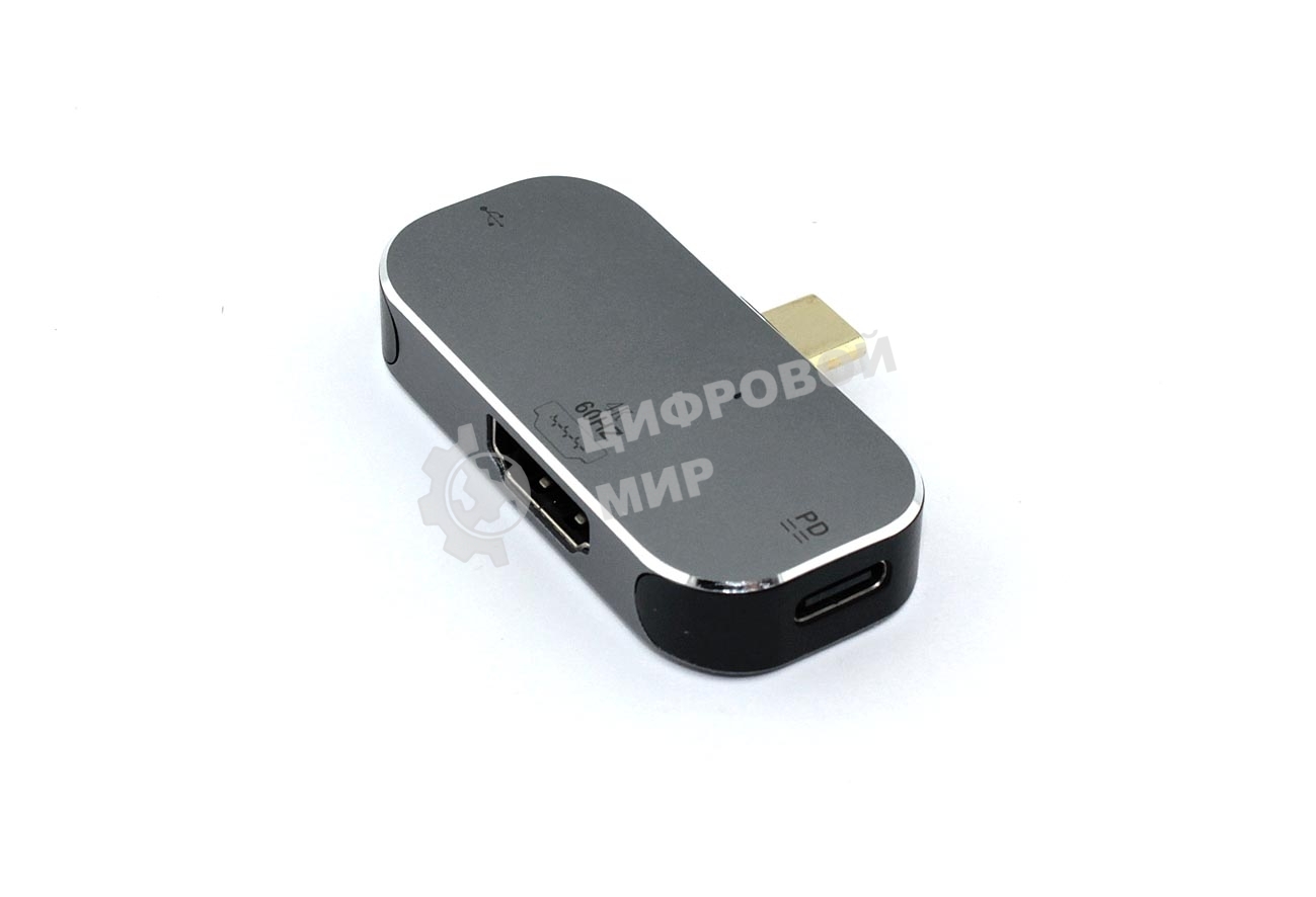 Адаптер Type-C на HDMI + USB + PD