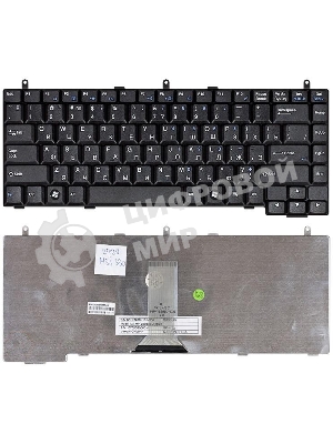 Клавиатура для ноутбука MSI Megabook VR330X VR330XB VR330, черная