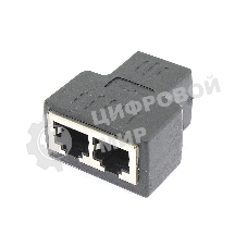 Разветвитель сетевого кабеля на 2 порта мама-мама