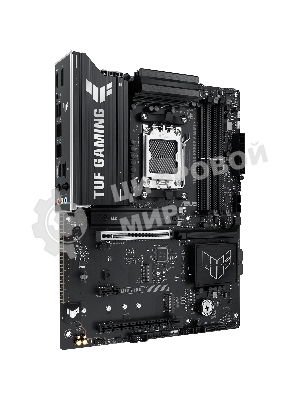 Материнская плата ASUS TUF GAMING B650-E WIFI, AM5, AMD B650, 4xDDR5, 4xSATA, 3xM.2, 1xPCIe 4.0 x16, 1xPCIe 4.0 x16, 1xPCIe x1, 1xDP, 1xHDMI, 1x2.5Gb LAN, Wi-Fi 6E, Bluetooth 5.3, 2xUSB-C (1x10Gbps, 1x20Gbps), 3xUSB-A 5Gbps, 2xUSB-A 10Gbps, 3xUSB-A 2.0, 5x3.5 мм, 7.1, ATX