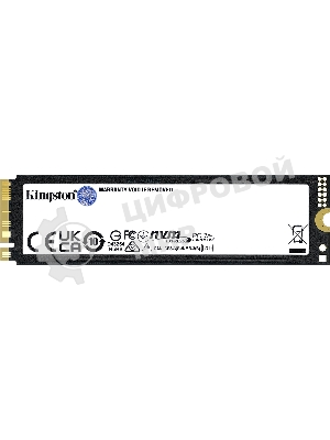 Накопитель SSD Kingston Fury Renegade, 4096Gb, M.2(22x80мм), NVMe, PCIe 5.0 x4, 3D TLC, R/W 14800/14000MB/s, IOPs 2 200 000/2 200 000, TbW 4000, DWPD 0.5 (12 мес)