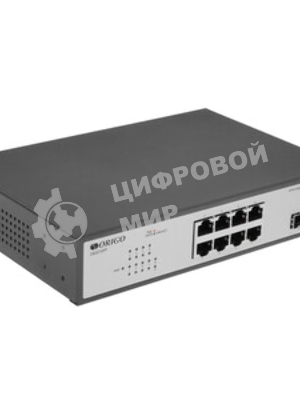 Коммутатор Origo OS2410P/120W OS2410P/120W/A1A 8x1 Гбит/с 2SFP 8PoE 120W настраиваемый