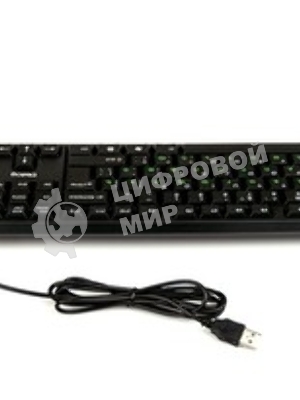 Клавиатура Dialog KS-030U проводная, USB Type-A, чёрный