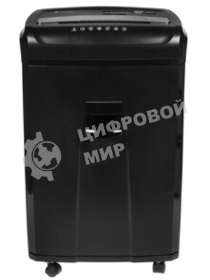 Шредер ГЕЛЕОС УО36-4 (DIN P-4) фрагмент 3,9x30мм, 33 листа (70гр./м²), 36 литров, Уничт.скобы,скрепки,пл.карты,CD.