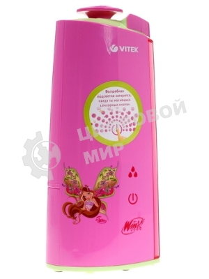 Увлажнитель воздуха Vitek WX-3101 розовый, 10 м², 1.3 л