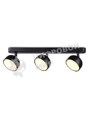 Светильник Ambrella light TN71018/3 BK черный GX53/3 max 12W 400*80*90