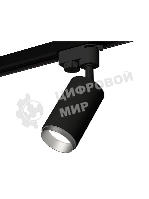 Светильник Ambrella light XT6323043 SBK/MCH черный песок/хром матовый MR16 GU5.3 (A2521, C6323, N6123)