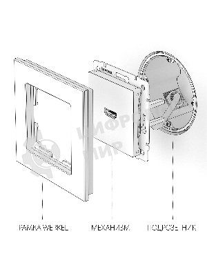 Розетка HDMI (серебряный)