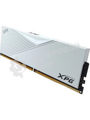 Оперативная память XPG Lancer, DDR5, 64GB (2x32GB), 6400MHz, CL32, DIMM, с радиаторами, белый
