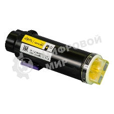 Картридж лазерный Sakura 106R03487 для Xerox Phaser, WC, желтый, 2400 к.