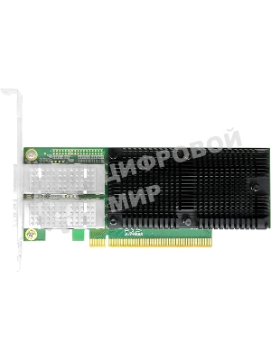 Сетевой адаптер PCIE 10Gb 16QSFP28 LRES1014PF-2QSFP28 LR-LINK
