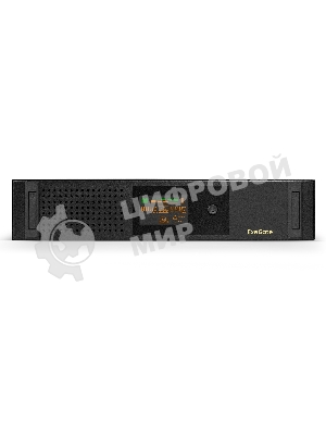 Источник бесперебойного питания ExeGate ServerRM UNL-2000.LCD.AVR.2SH.3C13.USB.2U 2000VA/1200W, Color LCD, AVR, 2*Schuko+3*C13, USB, 2U, установка в стойку, черный
