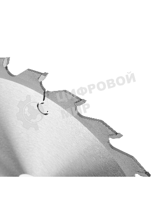 Пильный диск по дереву ф216 х 32 мм, 24 зуба + кольцо 32/30мм Gross