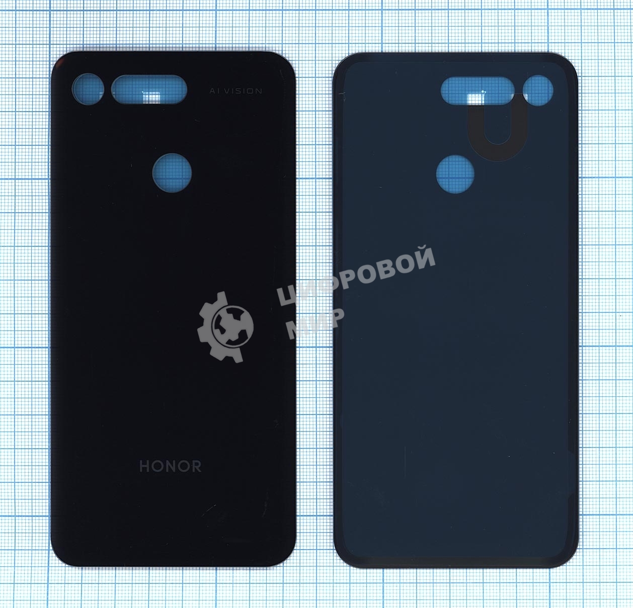 Задняя крышка для Huawei Honor View 20 черный