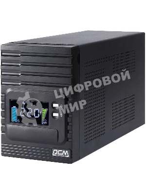 Источник бесперебойного питания Powercom Smart King Pro+ SPT-1000-II LCD 800Вт 1000ВА черный