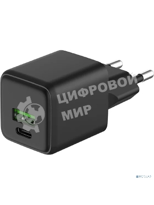 Сетевое зарядное устройство Rexant с двумя портами USB-A и Type-C, 20Вт GaN
