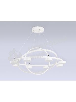 Светильник Ambrella light FL51777/3+8 WH белый 3000K/4200K/6400K 112W D800/580/400*1200 (ПДУ ИК)