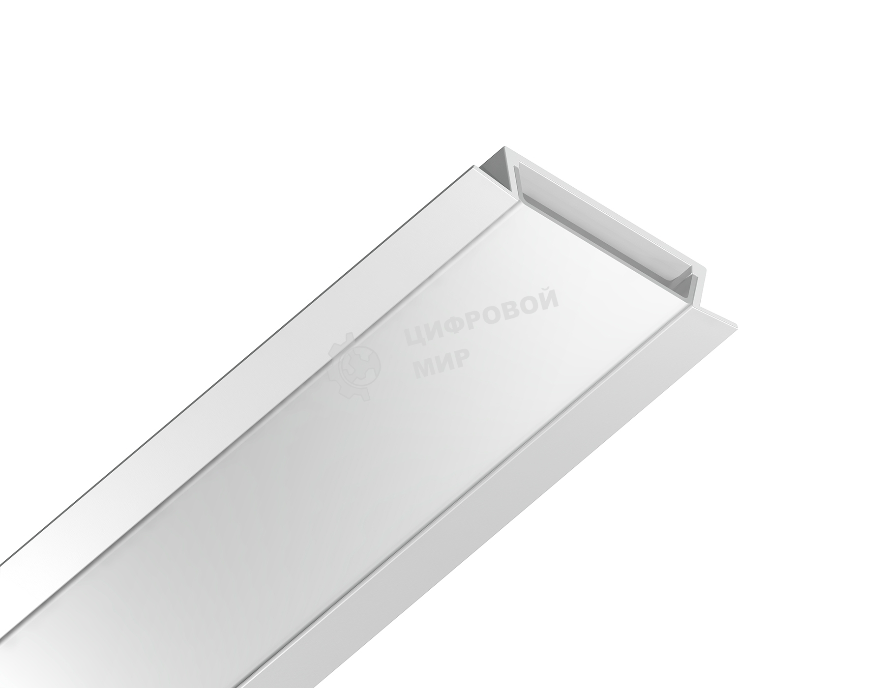 Алюминиевый профиль Ambrella light GP1100WH белый 2000*30.6*6