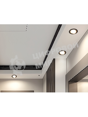 Светильник Ambrella light TN51914 BK/GD черный/золото GX53 max 12W D115*23