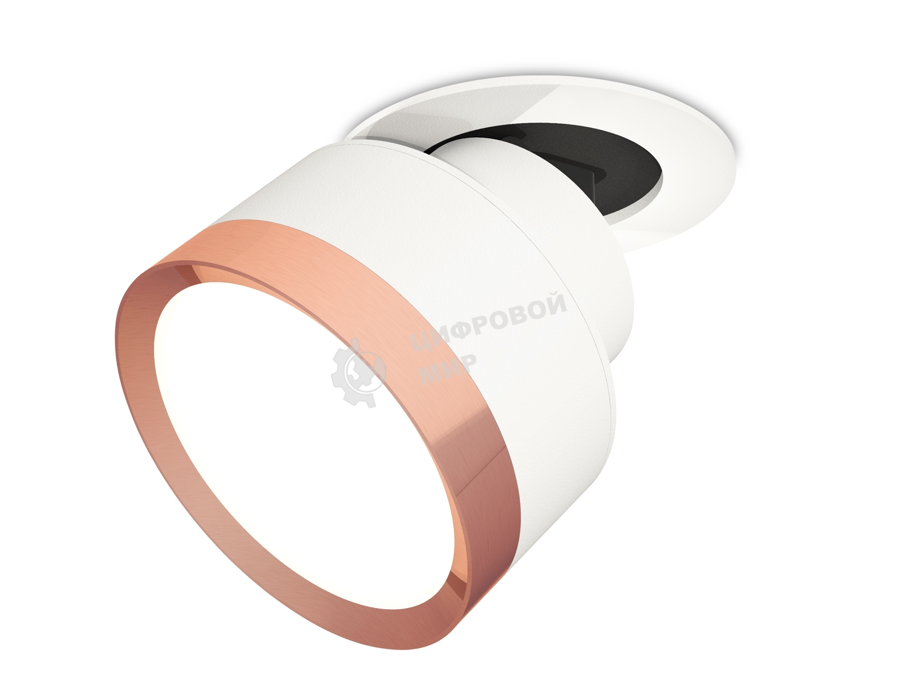 Светильник Ambrella Light XM8101504 SWH/PPG белый песок/золото розовое полированное GX53 (A2241, A2105, C8101, N8126)