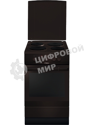 Плита электрическая Hansa FCEB53000 коричневый, конфорок 4 шт, духовка 69 л, 50 см x 85 см x 60 см