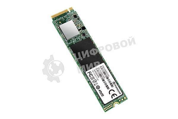 Накопитель SSD Transcend MTE110S, 128Gb, M.2 2280, PCIe 3.0 x4, NVMe, R/W 1600/400