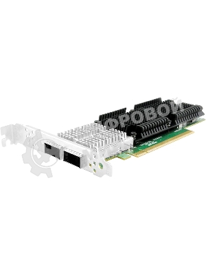 Сетевой адаптер PCIE 10Gb 16QSFP28 LRES1014PF-2QSFP28 LR-LINK