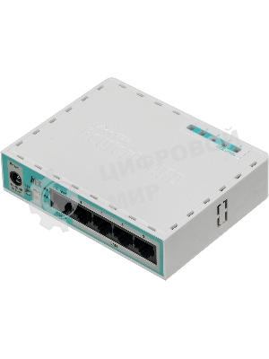Маршрутизатор MikroTik RB750r2 hEX lite 5x10/100 Mbps