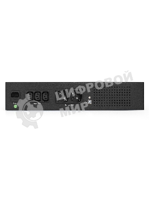 Источник бесперебойного питания ExeGate ServerRM UNL-2000.LCD.AVR.2SH.3C13.USB.2U 2000VA/1200W, Color LCD, AVR, 2*Schuko+3*C13, USB, 2U, установка в стойку, черный