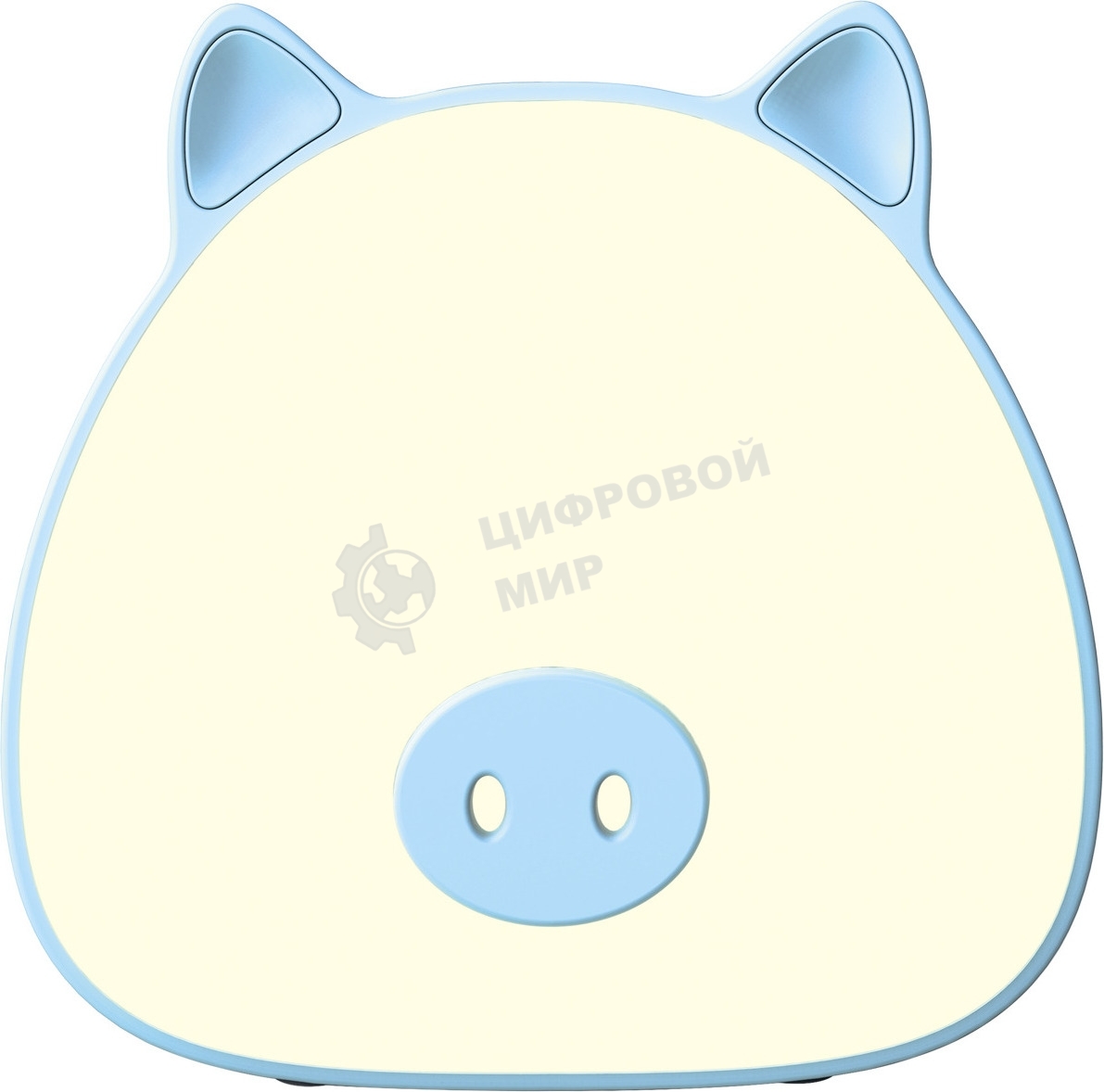 Ночник Gauss NN7036 поросенок голубой