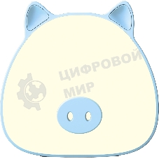 Ночник Gauss NN7036 поросенок голубой