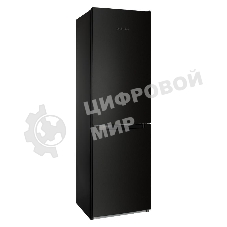 Холодильник Nordfrost NRB 152 B черный двухкамерный 205/115 л морозилка снизу, капельная система