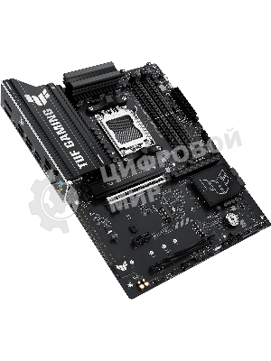 Материнская плата ASUS TUF GAMING B650-E WIFI, AM5, AMD B650, 4xDDR5, 4xSATA, 3xM.2, 1xPCIe 4.0 x16, 1xPCIe 4.0 x16, 1xPCIe x1, 1xDP, 1xHDMI, 1x2.5Gb LAN, Wi-Fi 6E, Bluetooth 5.3, 2xUSB-C (1x10Gbps, 1x20Gbps), 3xUSB-A 5Gbps, 2xUSB-A 10Gbps, 3xUSB-A 2.0, 5x3.5 мм, 7.1, ATX