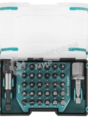 Набор бит Makita D-65084 (32пред.) для шуруповертов