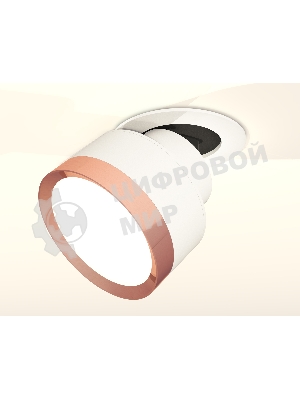 Светильник Ambrella Light XM8101504 SWH/PPG белый песок/золото розовое полированное GX53 (A2241, A2105, C8101, N8126)
