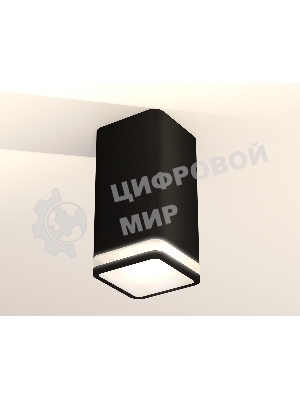 Светильник Ambrella Light XS7821020 SBK/FR черный песок/белый матовый MR16 GU5.3 (C7821, N7751)