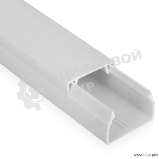 Кабель-канал 25х25 L2000 пластик ECOLINE IEK CKK11-025-025-1-K01