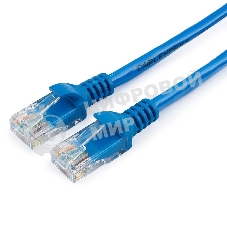 Патч-корд UTP Cablexpert PP12-20M/B cat.5e, 20м, литой, многожильный, синий
